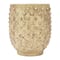 Hello Honey® 9'' Distressed Finish Sandstone Hobnail Planter